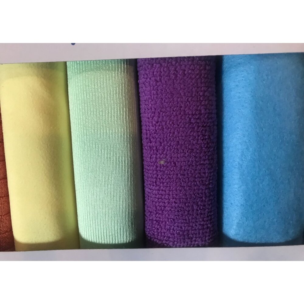 Eco-Cleaning Kit Super Shammy (Chamois) & Microfiber Cloths, 8-Piece Set, New - Picture 5 of 6